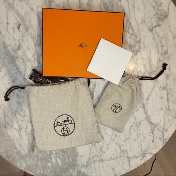 Hermes Mini Evelyne 16 TPM - Maurice Leather - Beige de Weimar - Picture 7 of 7